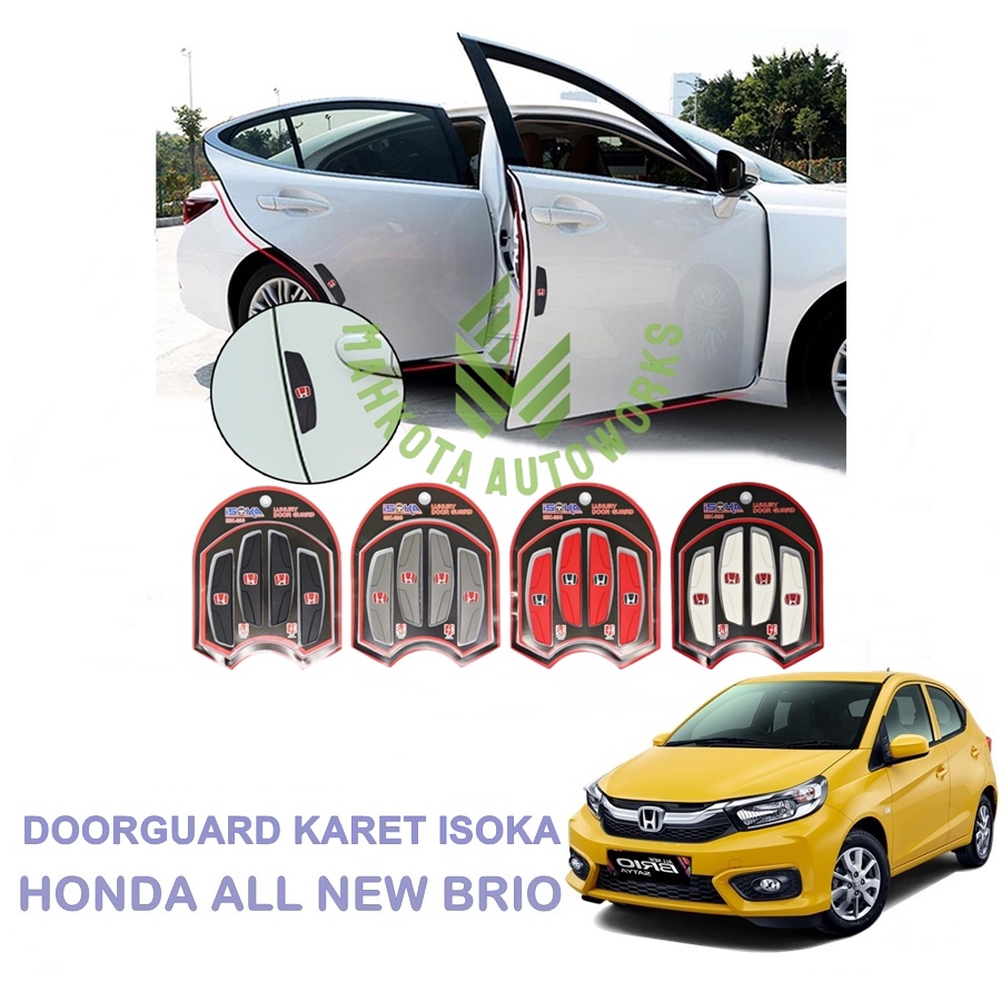 Door Guard / Doorguard Pelindung Pintu Mobil Logo Honda All New Brio