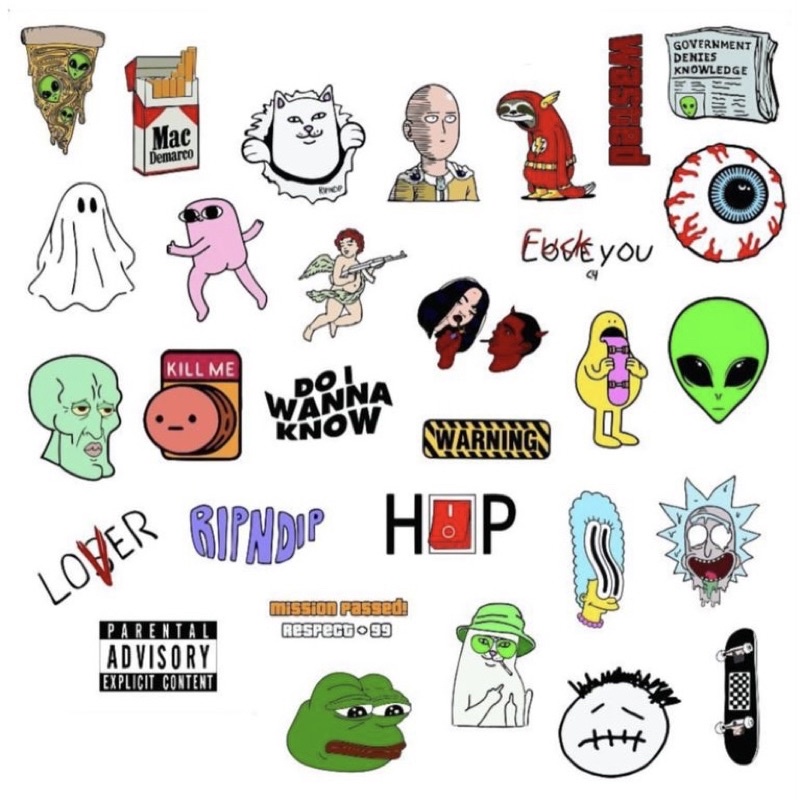 

Vinyl Sticker Waterproof - A2 - Boy’s Mood 1