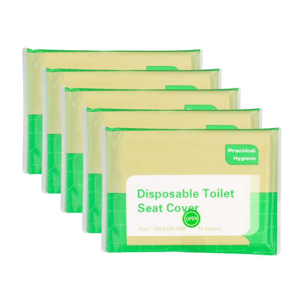 GIJ - IFITU PUBO Cover Dudukan Toilet Disposable Seat Cover 5 Pack