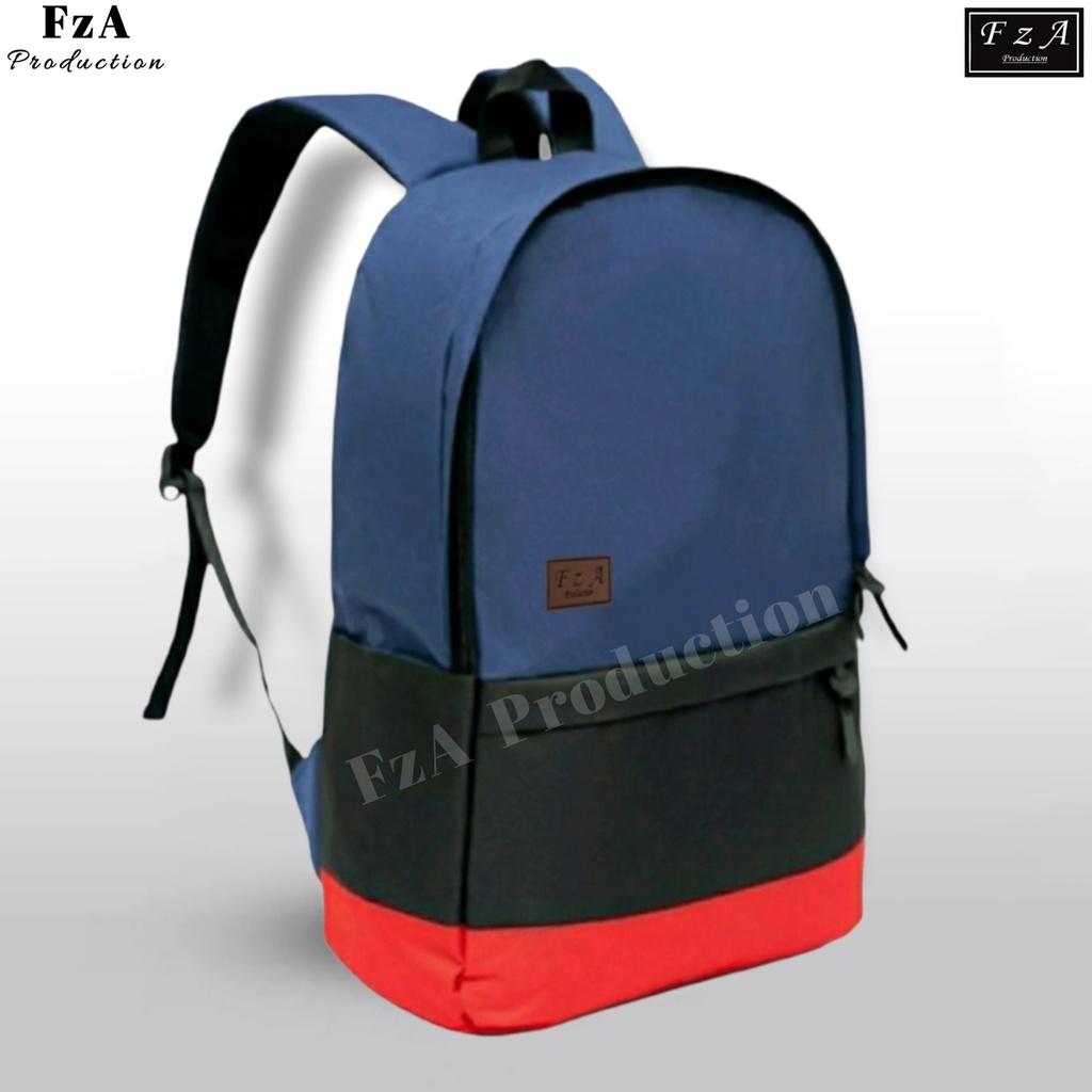 FzA Official - Tas Ransel  Punggung Distro Casual Pria Wanita / Tas Ransel Laptop Original