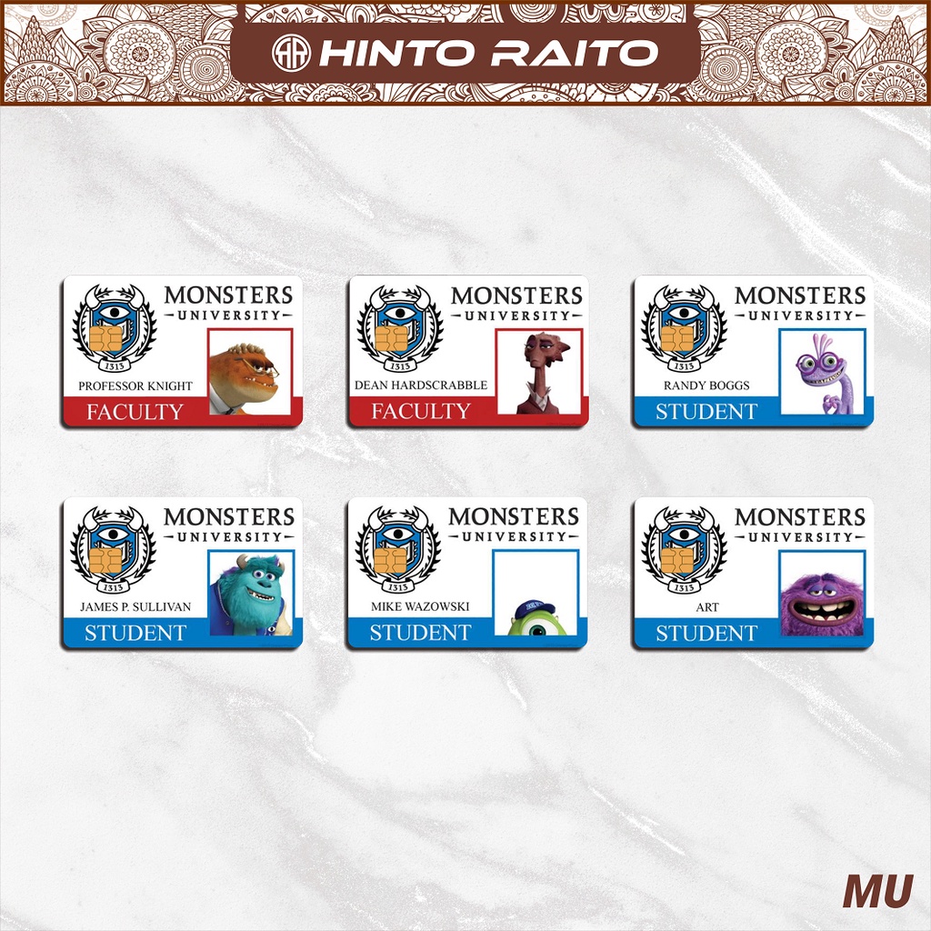 

Stiker Kartu ATM Monster University Card - Sticker Skin Card Vinyl Emoney Flazz