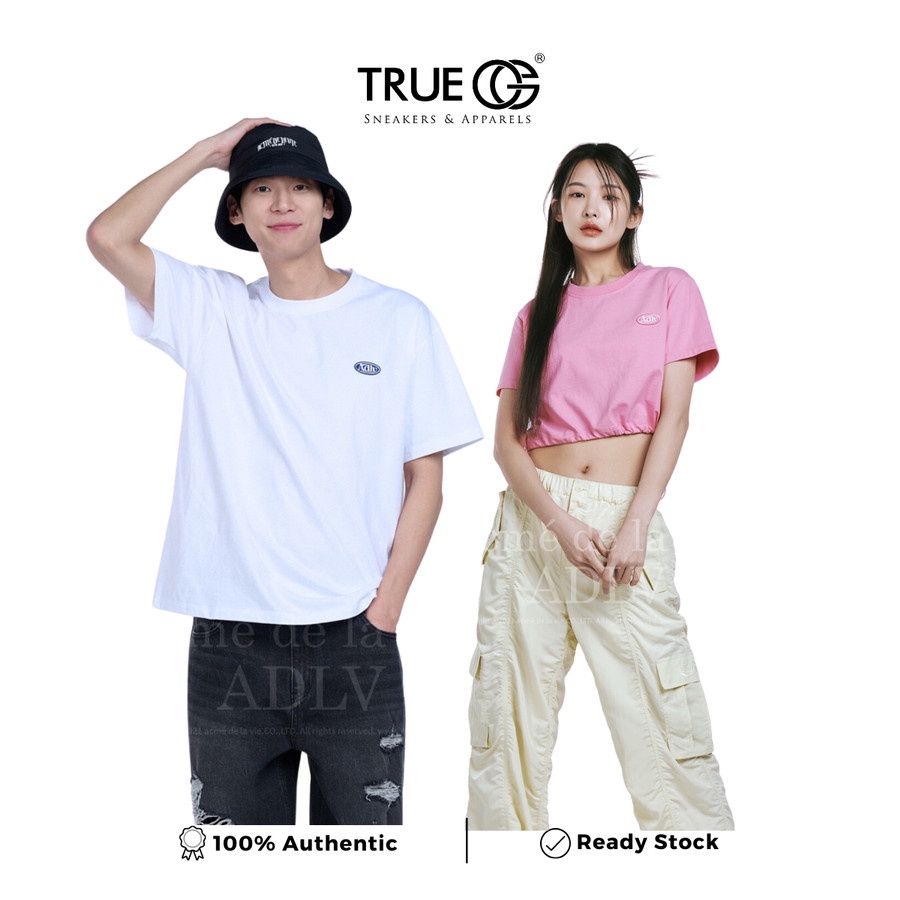 ADLV X LISA Circle Wappen T-shirt 100% Original