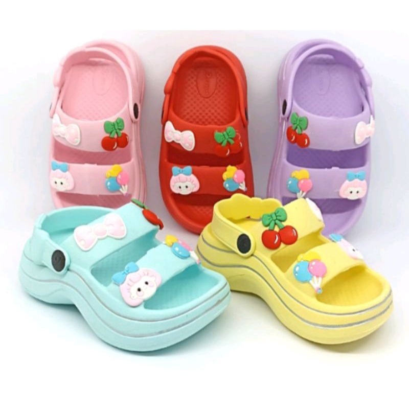 SALE 25-37 SANDAL ANAK BAIM FUJI CROCS ALINA | SANDAL ANAK FUJI | SANDAL FUJI