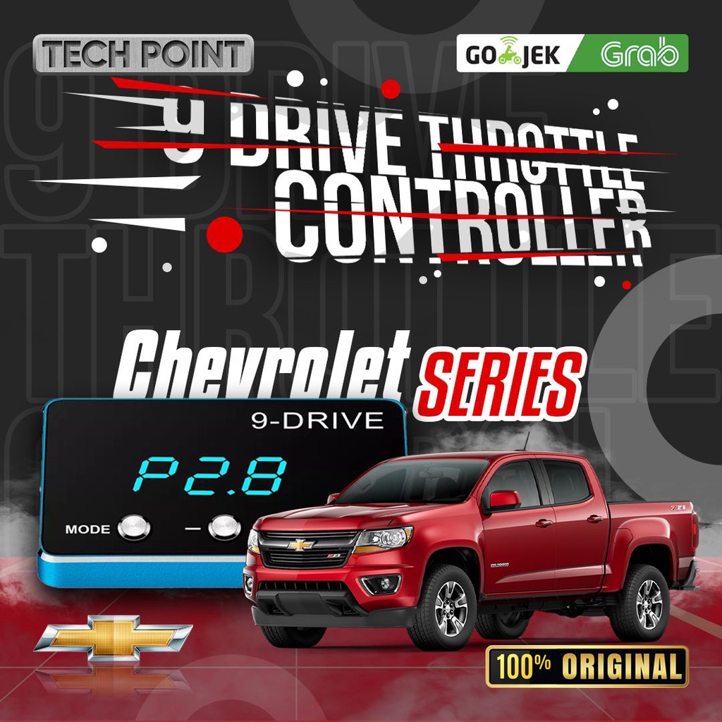 9 Drive Colorado Throttle Controller Remap Chevrolet