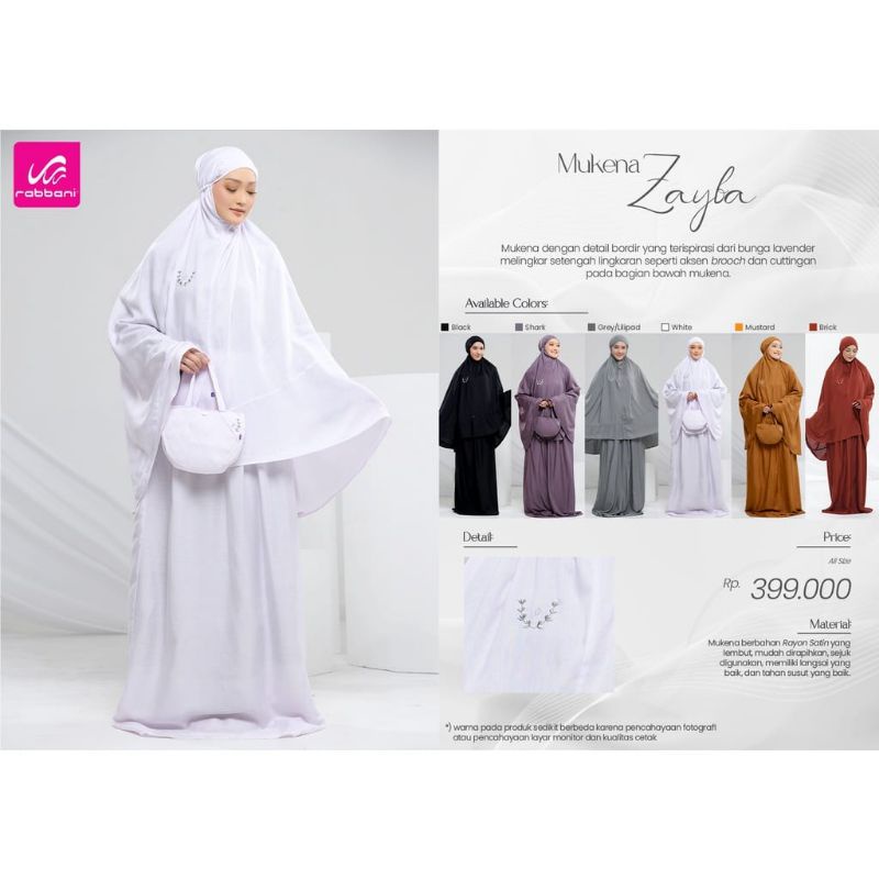 mukena rabbani - mukena terbaru - mukena dewasa - mukena