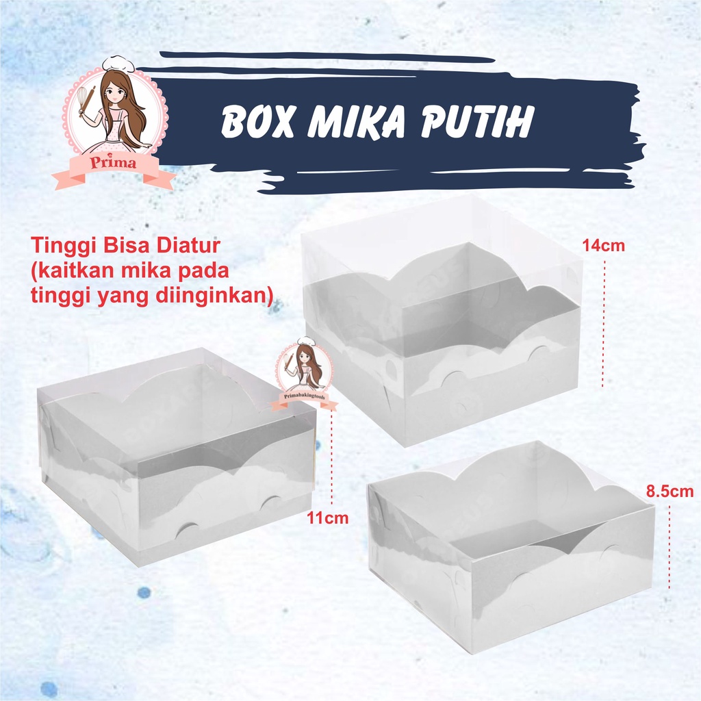 Box mika putih
