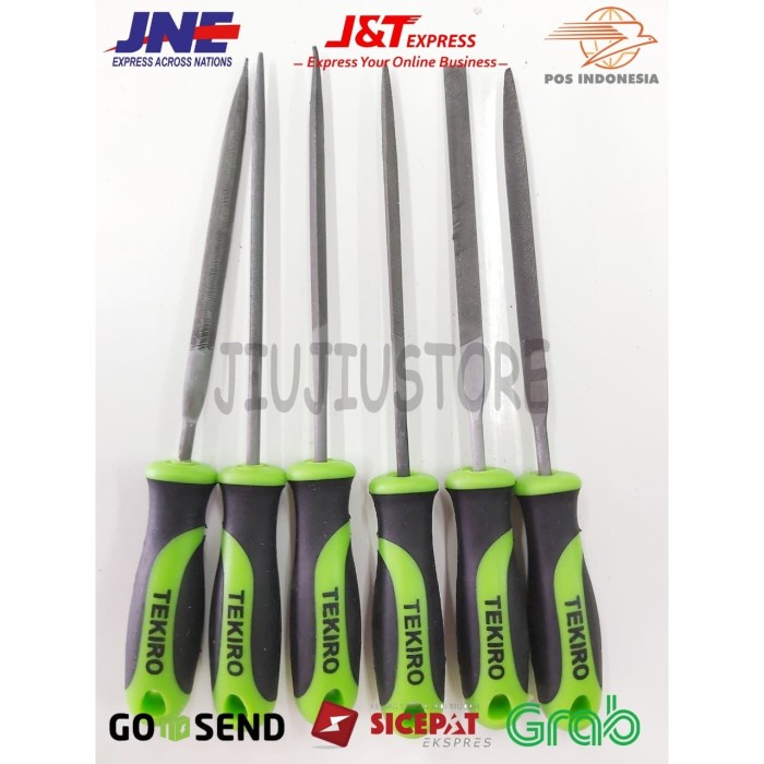 Terlaris Kikir Gergaji Tekiro - Kikir Gergaji Kayu - Kikir Set Tekiro 6Pcs
