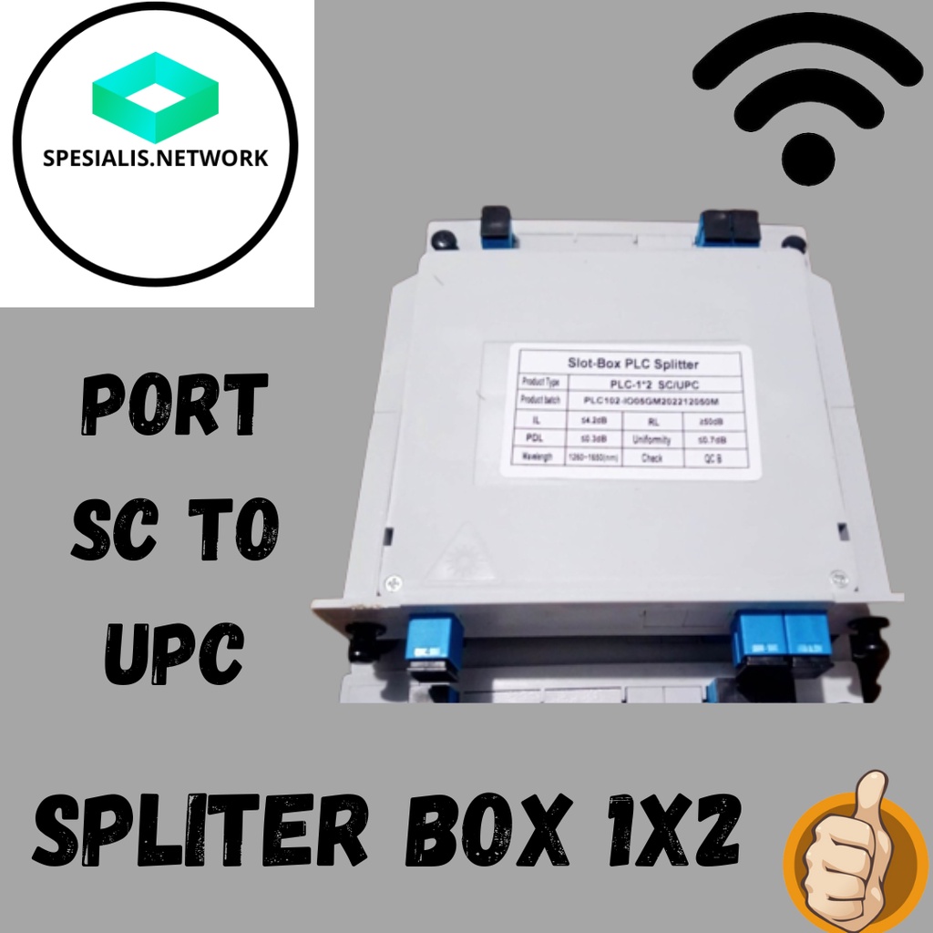 SPLITER BOX 1X2 SC UPC