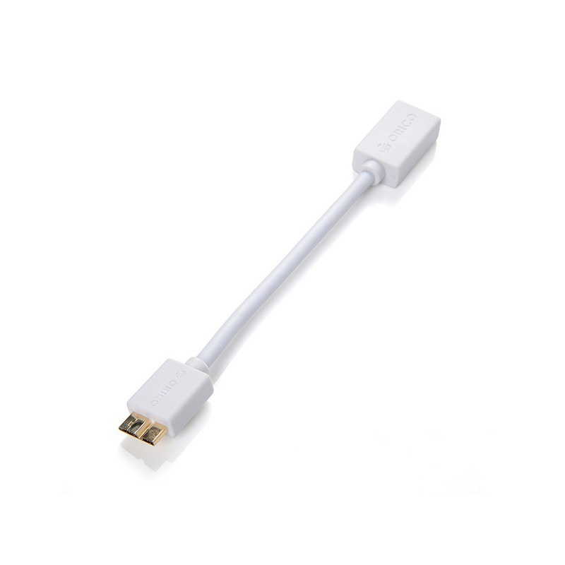 Kabel ORICO COR3-15 MicroB USB3.0 Male to Female OTG 0.5 Feet Cable