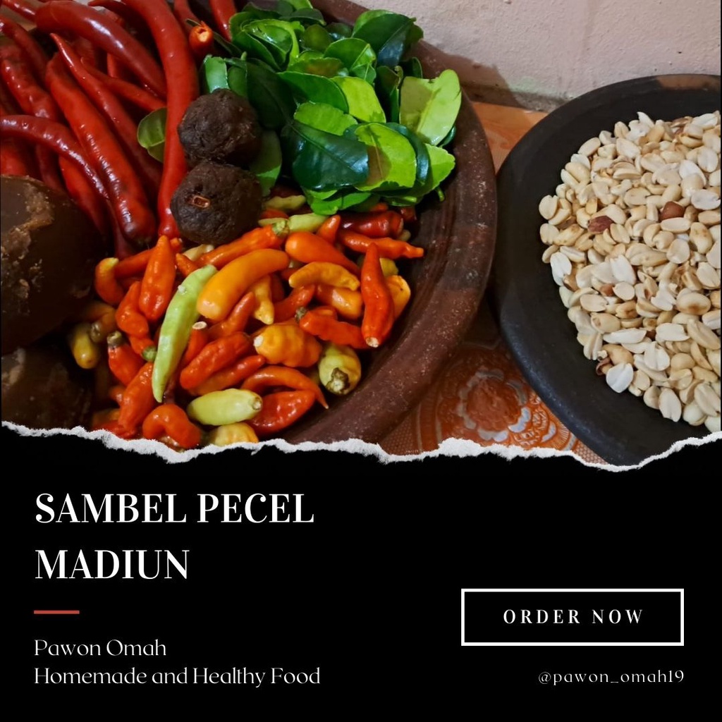 

Sambel Pecel Madiun Pawon Omah // 250 gram