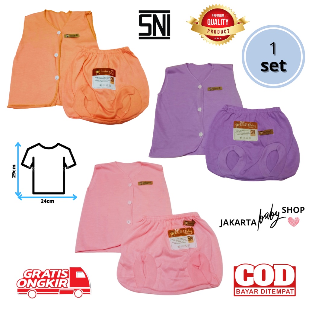 BAJU BAYI CELANA BAYI SETELAN BAYI BAJU BAYI NEWBORN BAJU BAYI BARU LAHIR ATASAN BAYI BAJU BAYI KADO MURAH BAJU BAYI LUCU BAJU BAYI SERI WARNA EKONOMIS GIFT SET WARNA SNI LUSIANA E