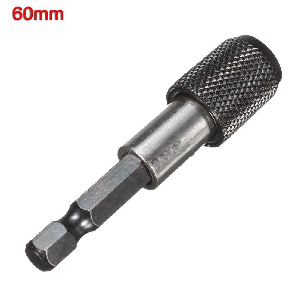 Obeng Hexagon Extension Rod Self Locking Post 3 Pcs Screwdriver Repair Tool Stainless Bor