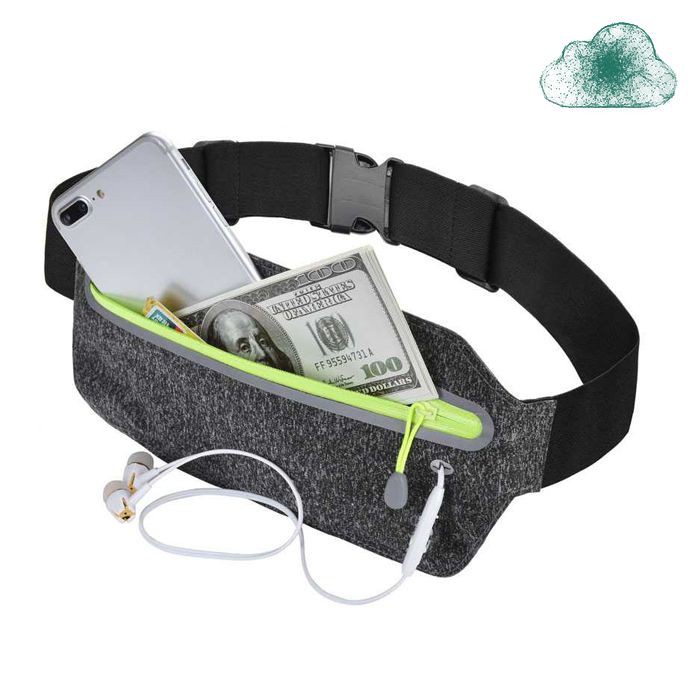 ZEST Tas Pinggang Olahraga Running Waist Bag Multifungsi Kantong Waterproof Sporty Fashion