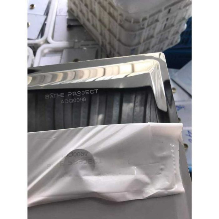 Sower BATHE PROJECT Kepala Shower Kamar Mandi 8 Inch Stainless Steel Bathroom Minimalis