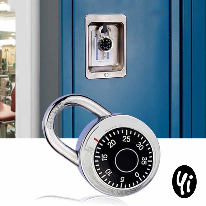 [COD] Gembok Brankas Koper Tas Manual Rotary Padlock Digit Combination Kode Angka Variasi Kombinasi 