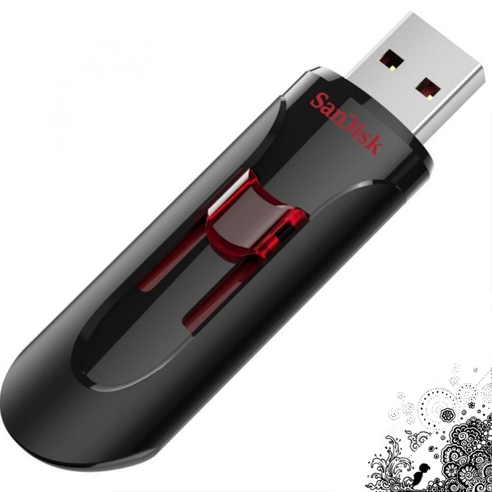 [COD] Flashdisk Sandisk Cruzer Glide 3.0 USB Flash Drive 16GB 32GB 64GB 16 32 64 GB Storage Portable