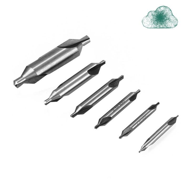 Mata Bor Mesin Mayitr Center Drill Bits Set Perkakas Besi Precision Countersinks Kit 6 Pcs Murah