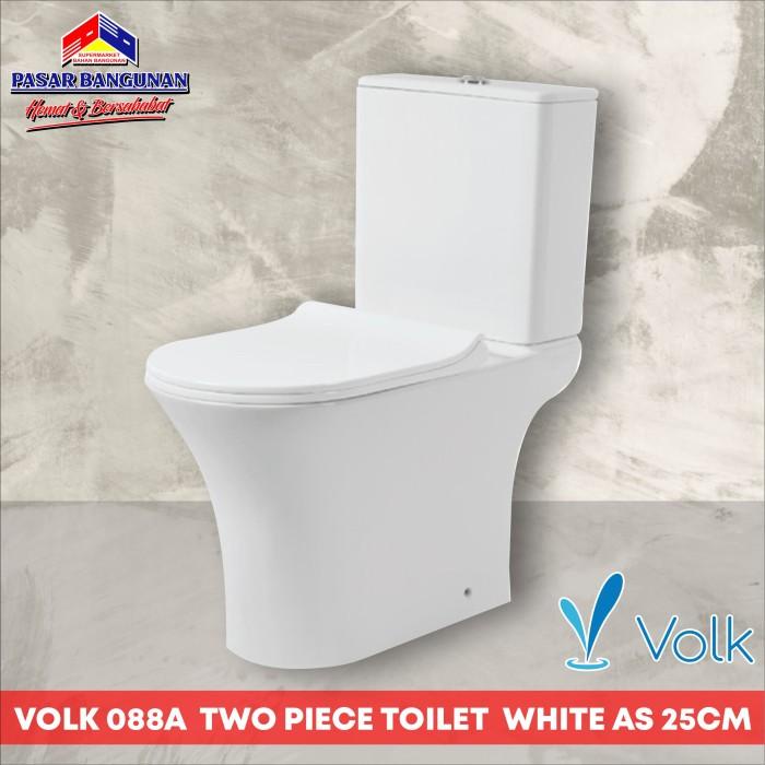 Terlaris Closet Duduk Volk 088A Kloset Duduk Two Piece Toilet
