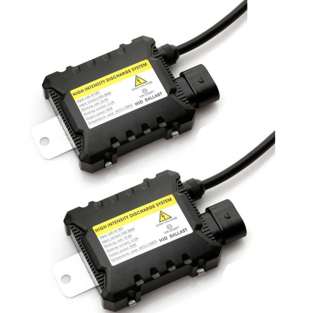 CROSSTIGER Lampu Mobil HID Lightning Xenon H7 6000K 55W 2 Pcs + Ballast 12V Car Lamp Indoor Garansi