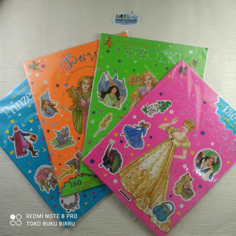buku stiker import dongeng anak