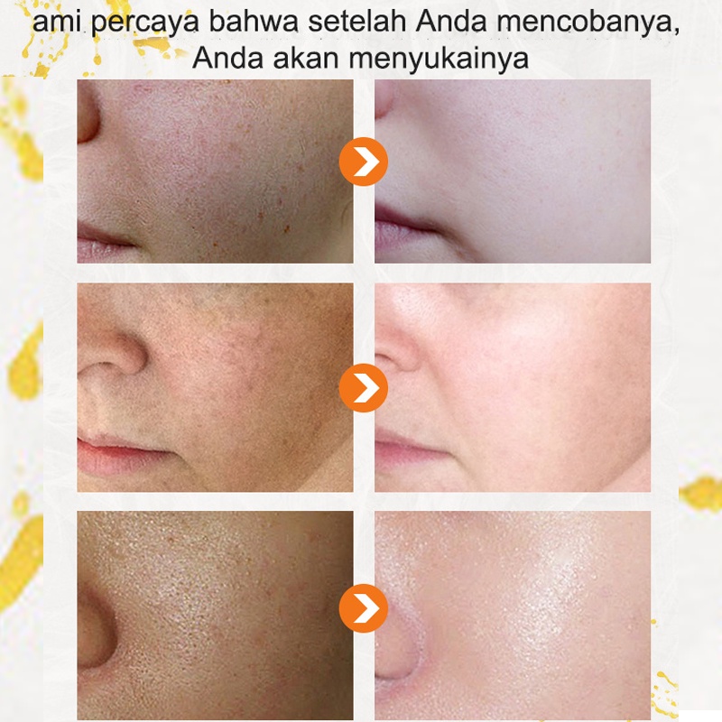 Cream Pemutih Wajah Perawatan Wajah Vitamin C Cream 50G Untuk Anti-kerut, Pelembab, Pemutihan Cepat Cream Pemutih Wajah