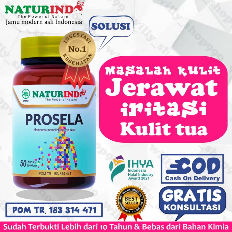 naturindo prosela obat jerawat membandel remaja dewasa ampuh cepat meremajakan kulit prosela obat je