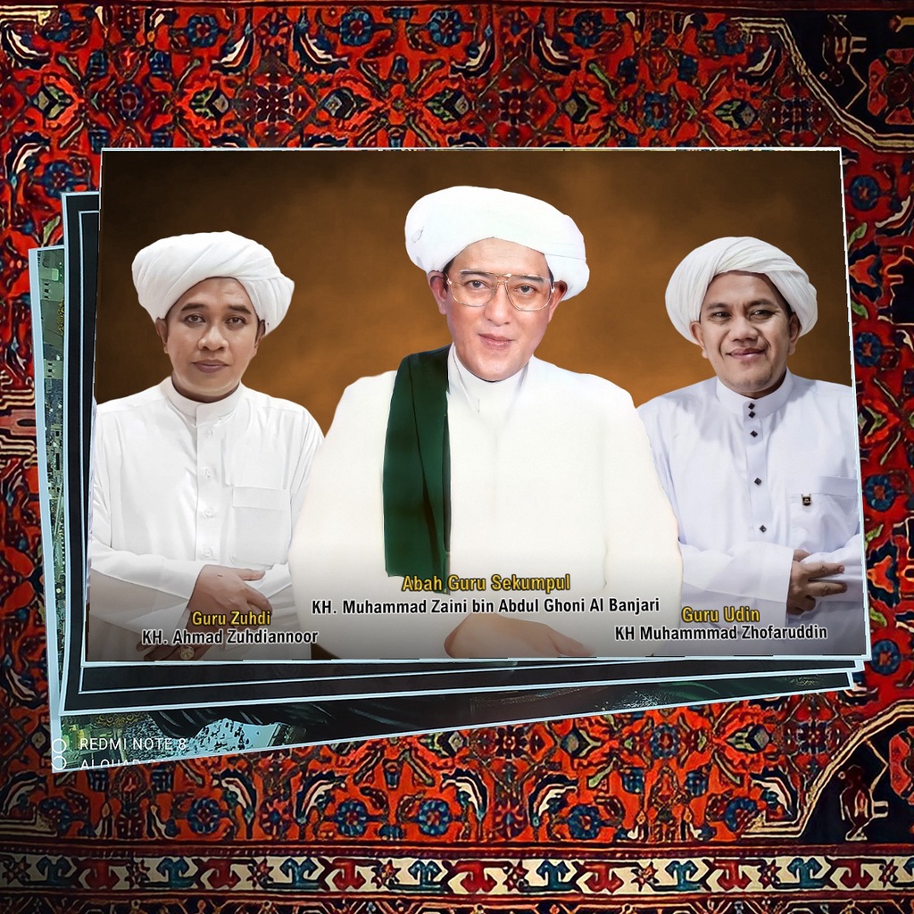 READY POSTER ABAH GURU SEKUMPUL, GURU ZUHDI dan GURU UDIN ukuran 60x40cm, BAHAN LUSTER CETAK UV, BIS
