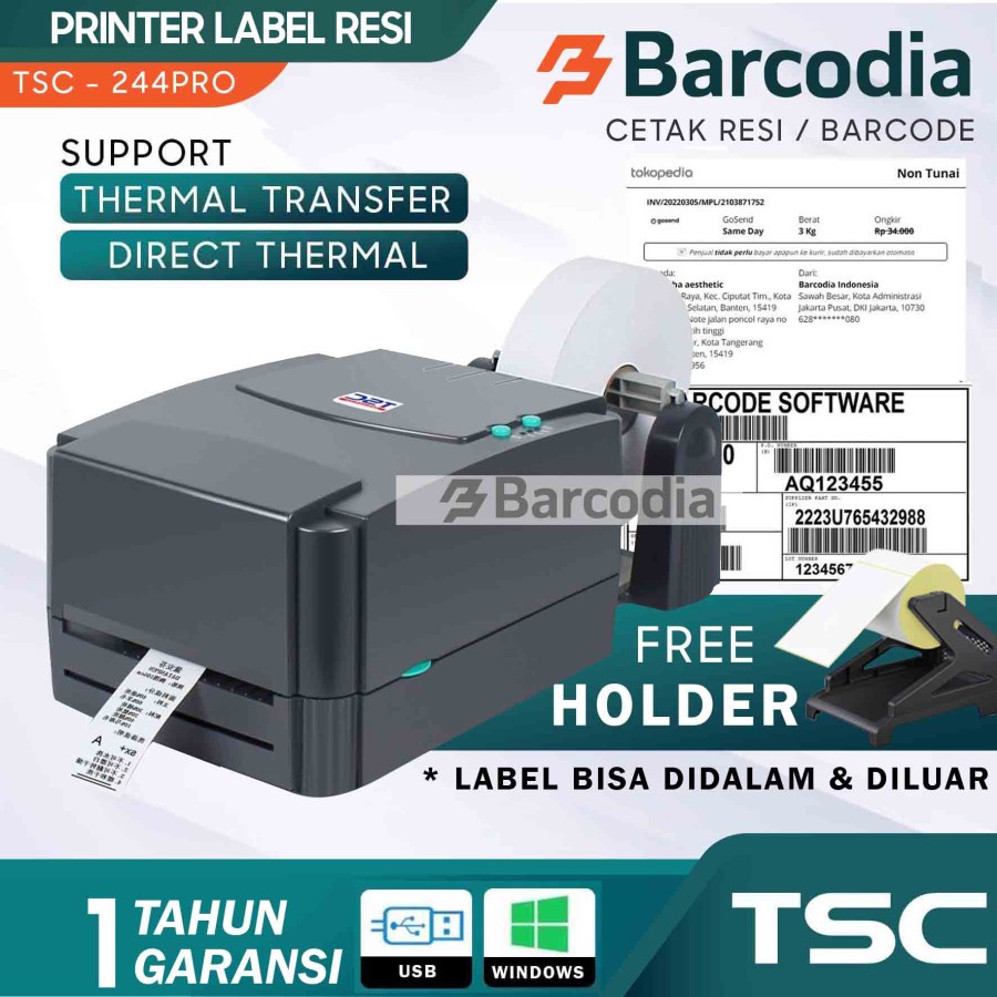 BARCODE PRINTER TSC TTP-244 PRO