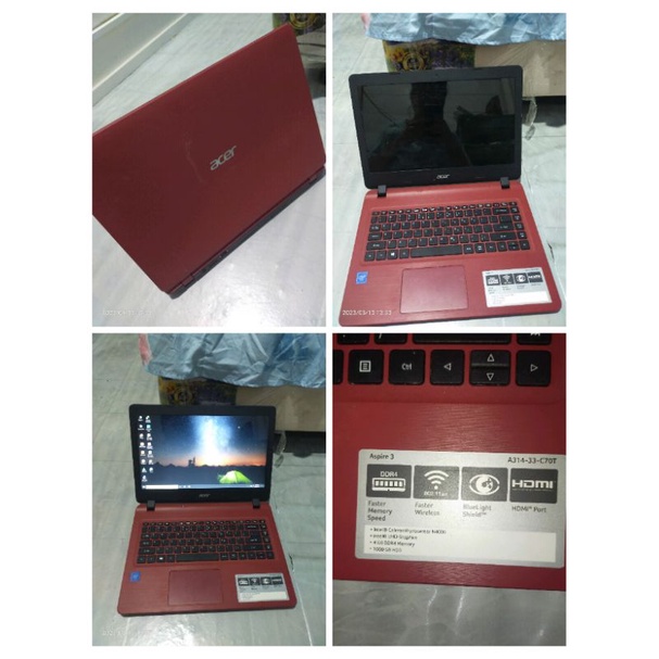 LAPTOP ACER ASPIRE 3 A314-33-C70T