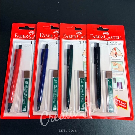 Pensil Mekanik Faber Castell 0.7 OPAQUE Blister