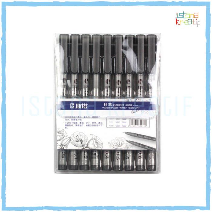 

Terlaris Sta Pigment Liner Drawing Pen Set 9