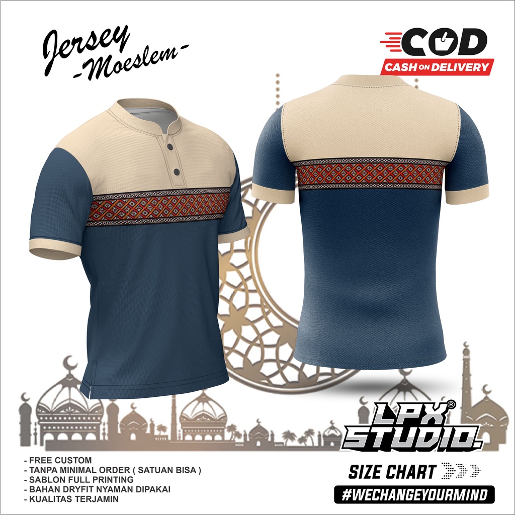 Baju Koko Muslim Ramadhan Lpx 08