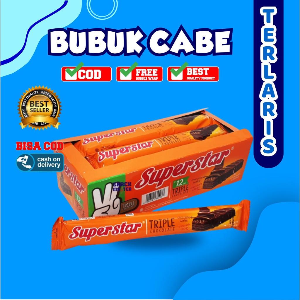 SNACK BOX SUPERSTAR MAKANAN RINGAN SIIP MOMOGI SUPERSTAR CHOCOLATOS OREO MINI TRICKS JAJANAN ANAK MURAH