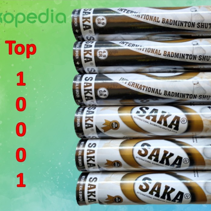 Terlaris Kokk Shuttlecock Saka Hitam