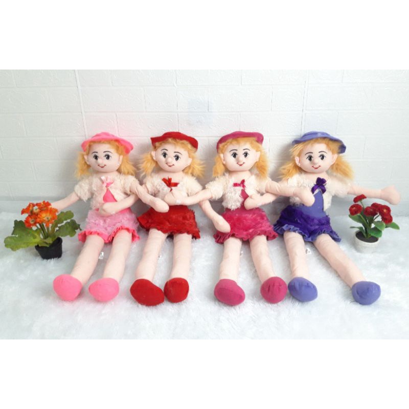 boneka cindy rompi tangan panjang, boneka cewek tangan panjang