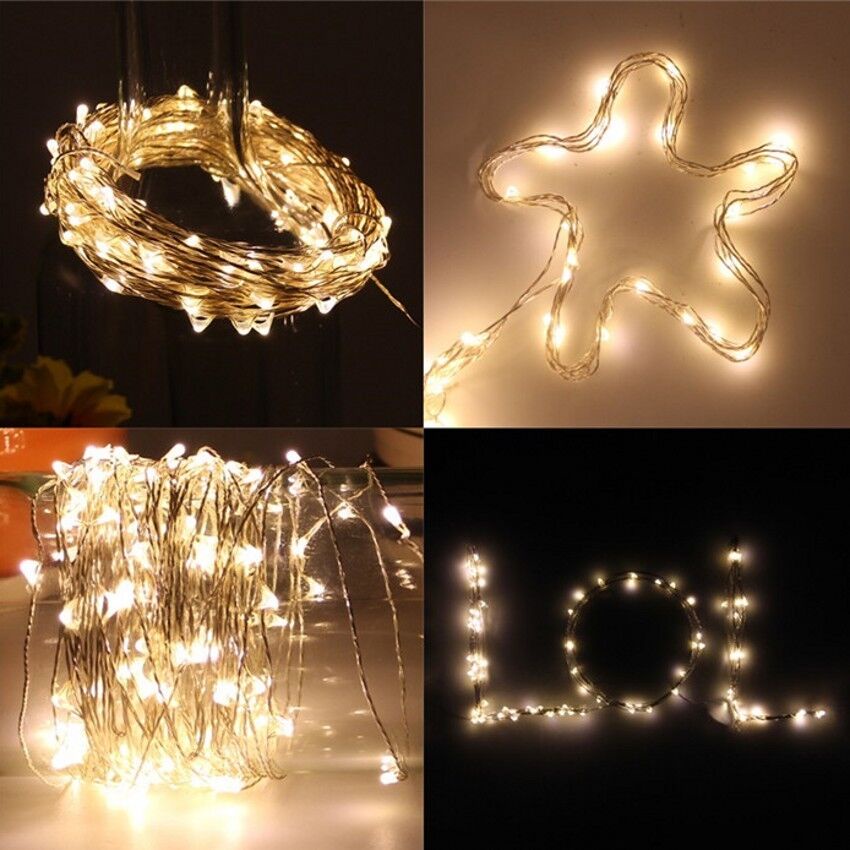 Lampu LED Tumblr 5 Meter 50LEDs Kawat Hias Baterai Waterproof Fairy Light Battery Powered