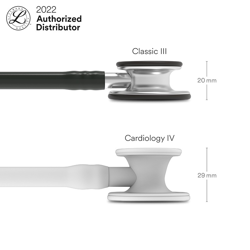 3M Littmann Classic III Stethoscope / Stetoskop Dewasa - BLACK - 5620