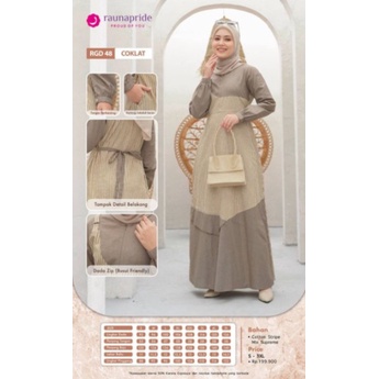 GAMIS RAUNA RGD 48 COKLAT