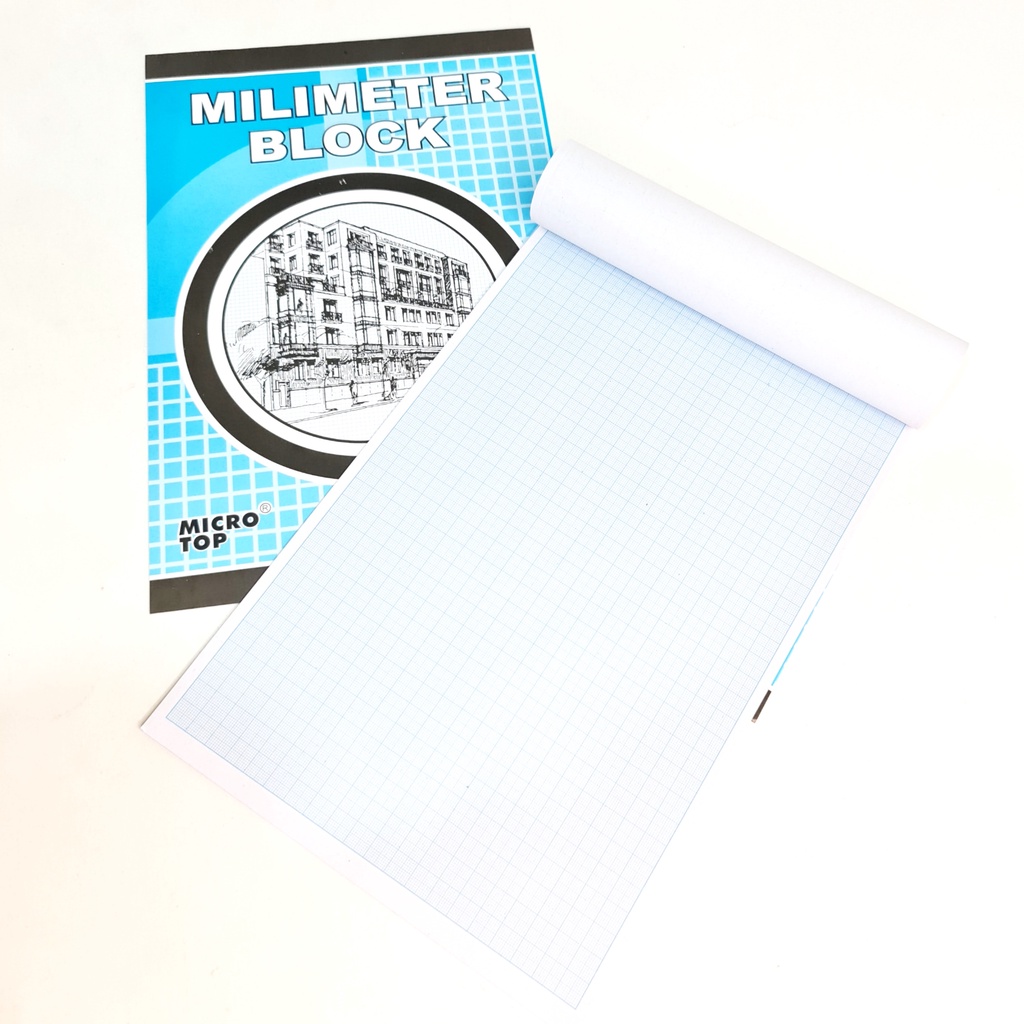 

HJK MJ Buku Milimeter Blok Folio / Milimeter Block /Buku Kotak Kotak (10 bk)