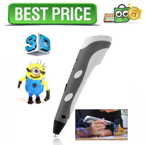

Terlaris 3D Stereoscopic Printing Pen For 3D Drawing - Putih Hitam