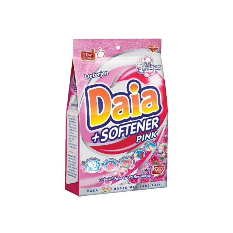 Daia Detergent Bubuk + Softener 800G