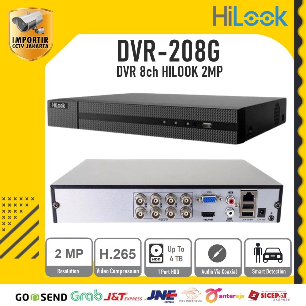 DVR 8ch HILOOK By Hikvision