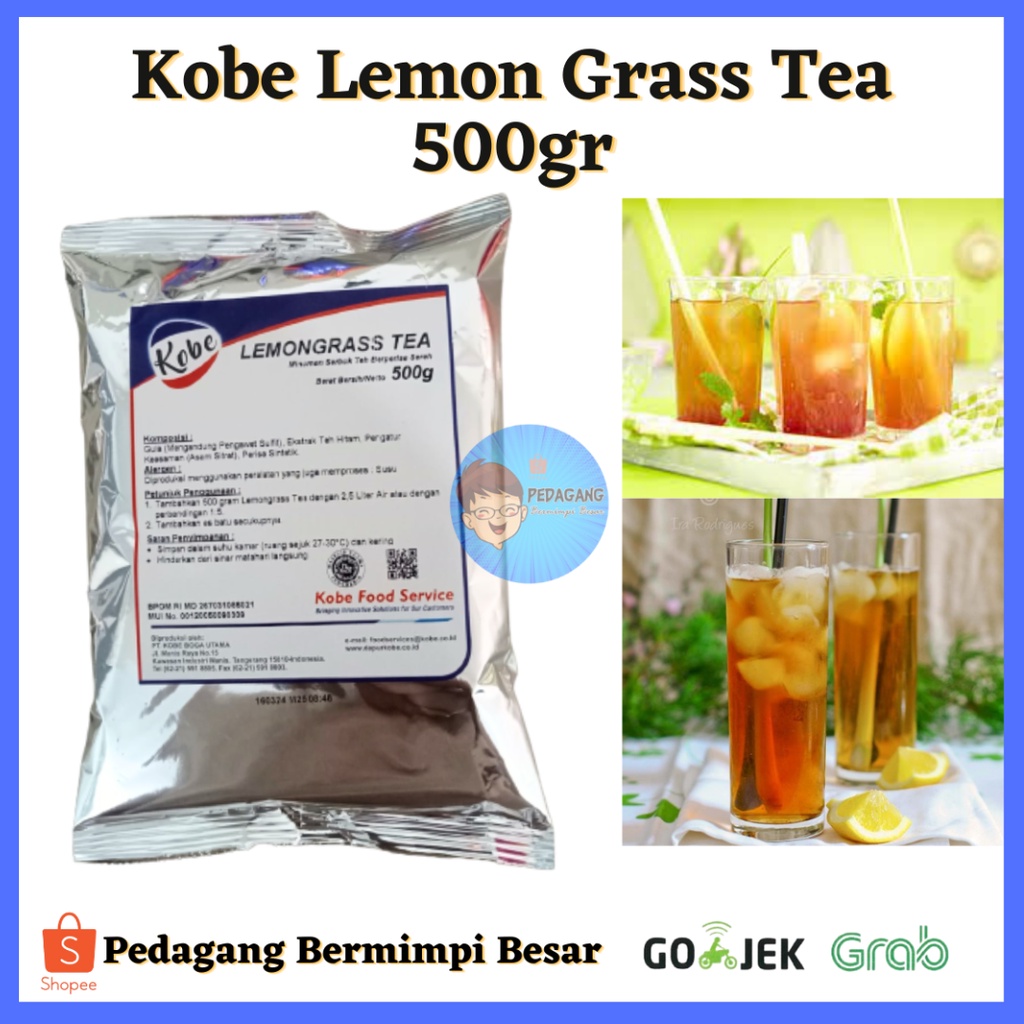 Kobe Lemongrass Tea 500gr | Kobe Lemon Grass Tea 500gr | Teh Sereh