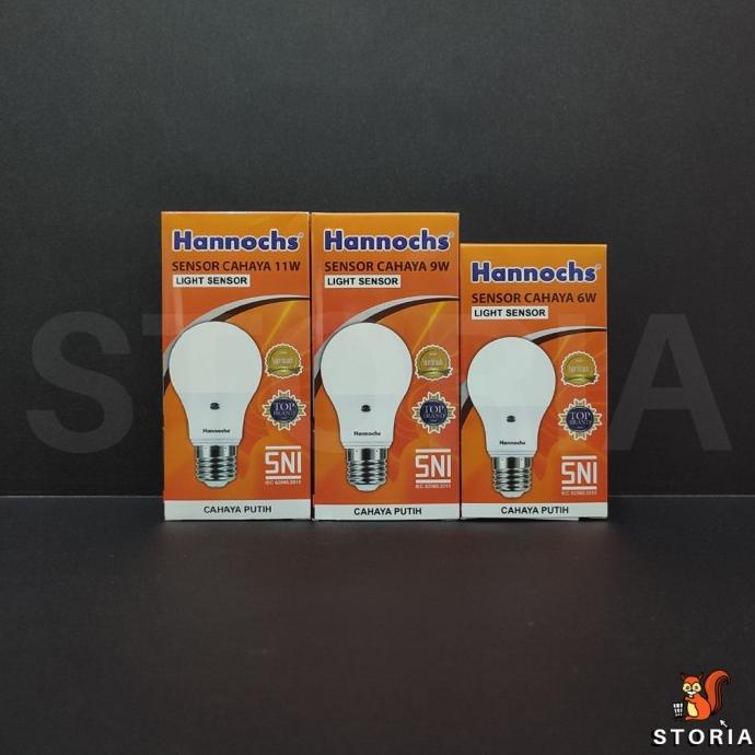 '+'+'+'+] Lampu LED Bohlam LED Sensor Cahaya/Light Sensor Photo Cell - Hannochs