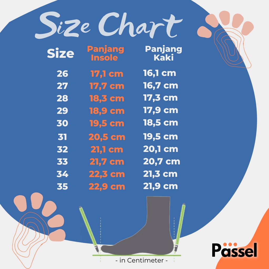 Donatello Sz. 26-30 / Sz. 31-35 Sandal Slip On Anak Perempuan Kasual Printing | DC11036 / DC11037 / DC110306 / DC110307