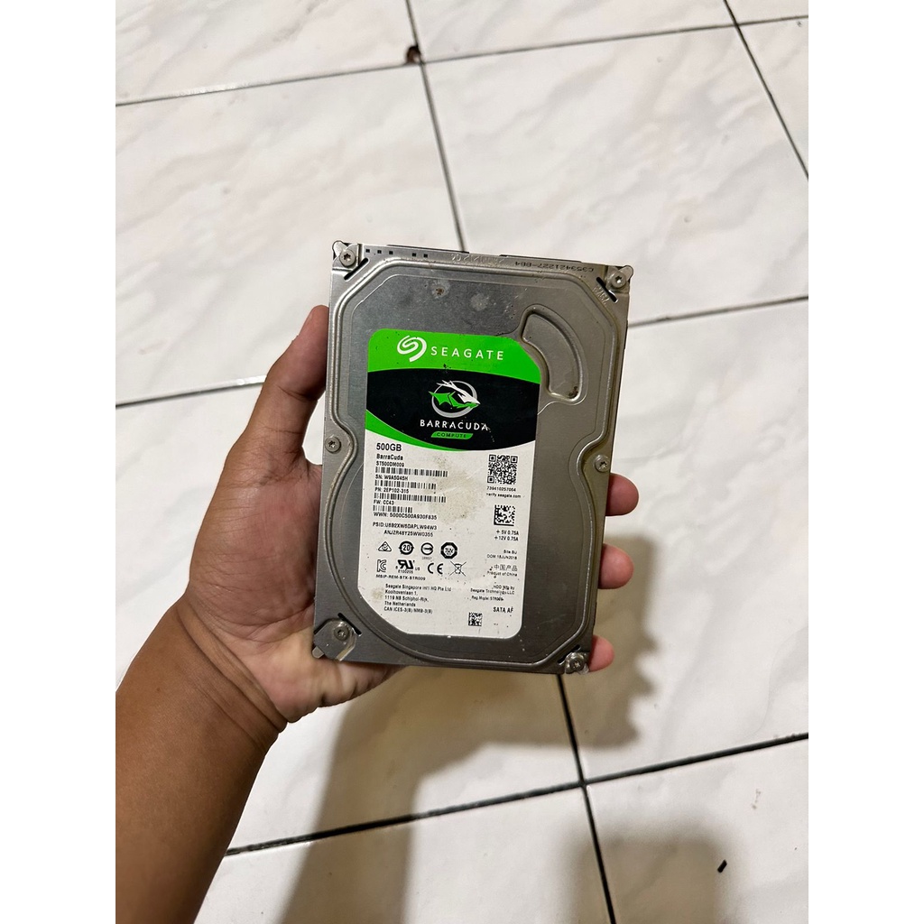HDD SEAGATE BARRACUDA 500GB 2ND