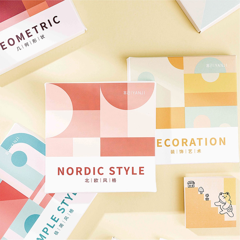 

ABSTRACT CONCEPT STICKY NOTES BOX SET | CATATAN TEMPEL