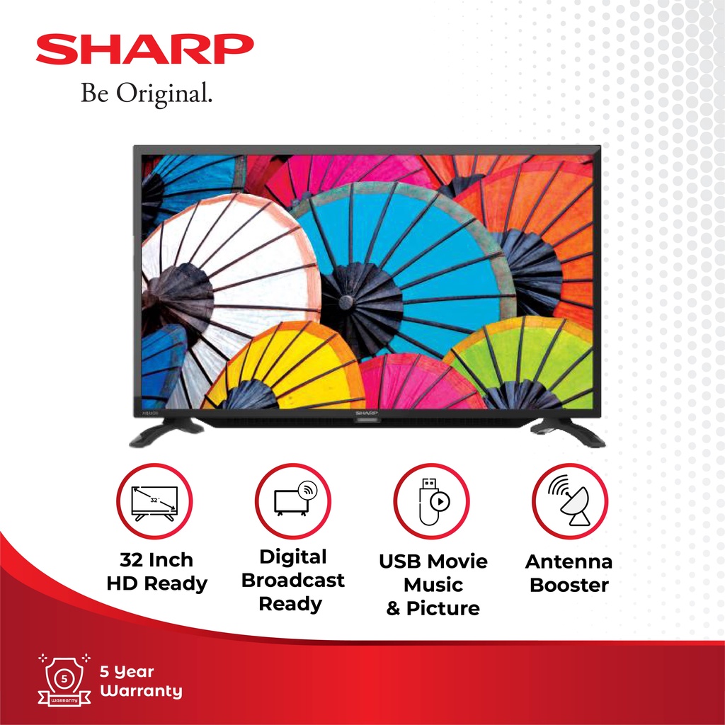 SHARP LED TV Aquos Digital 32 Inchi 2T-C32DC1I