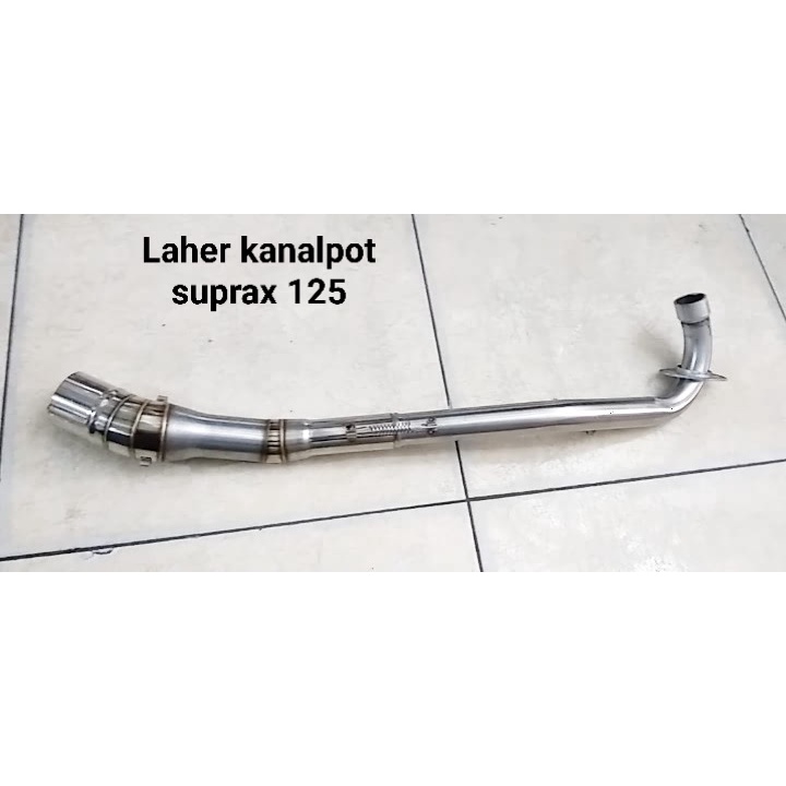 HEADER/LEHER KNALPOT VARIASI D50MM SUPRA X 125 | LEHER KENALPOT SUPRA | KNALPOT SUPRA