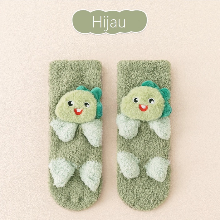 Kaos Kaki Bayi Tebal Anti Slip / Kaos Kaki Anak Tebal Anti Slip